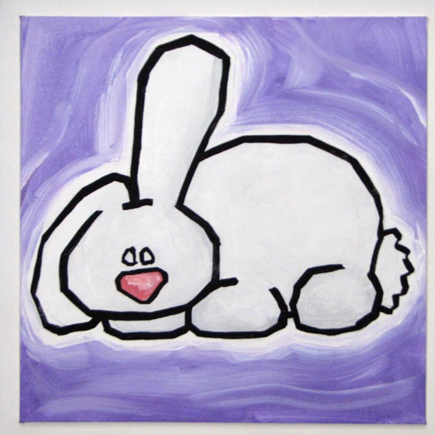 no, but they were at the empty tomb. hence the easter bunny.