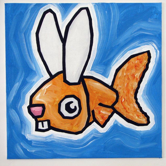 an aquatic creature that likes carrots