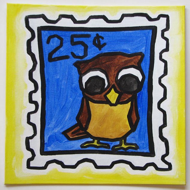 owl stamp