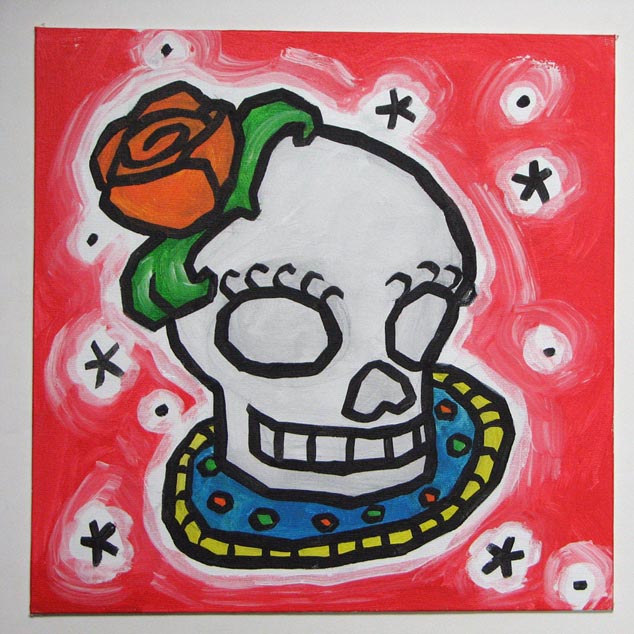 day of dead skull. Day Of The Dead Skull