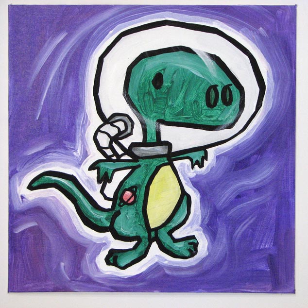 space dino