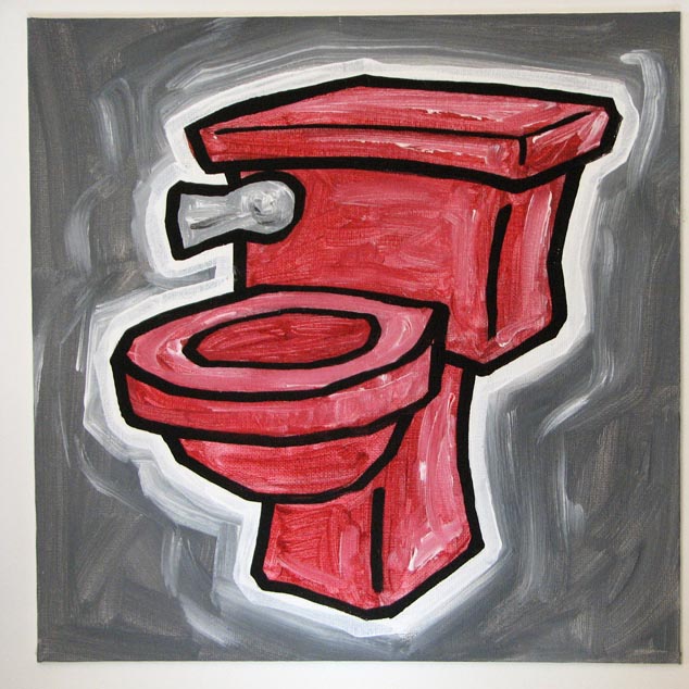 haha you ended a post about a toilet with the word 'crap'.