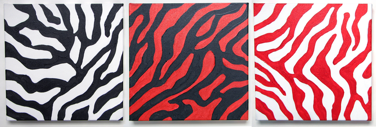 this is the last of the zebra print series you can see them all together 